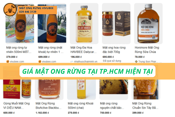 Giá mật ong rừng tại TP.HCM bao nhiêu? Nơi bán 300k, nơi hơn 1 triệu/lít?