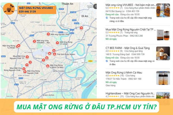 Mua mật ong rừng ở đâu TPHCM? 9 Nơi bán uy tín tốt nhất 2025 Mua mật ong rừng ở đâu TPHCM? 9 Nơi bán uy tín tốt nhất 2025